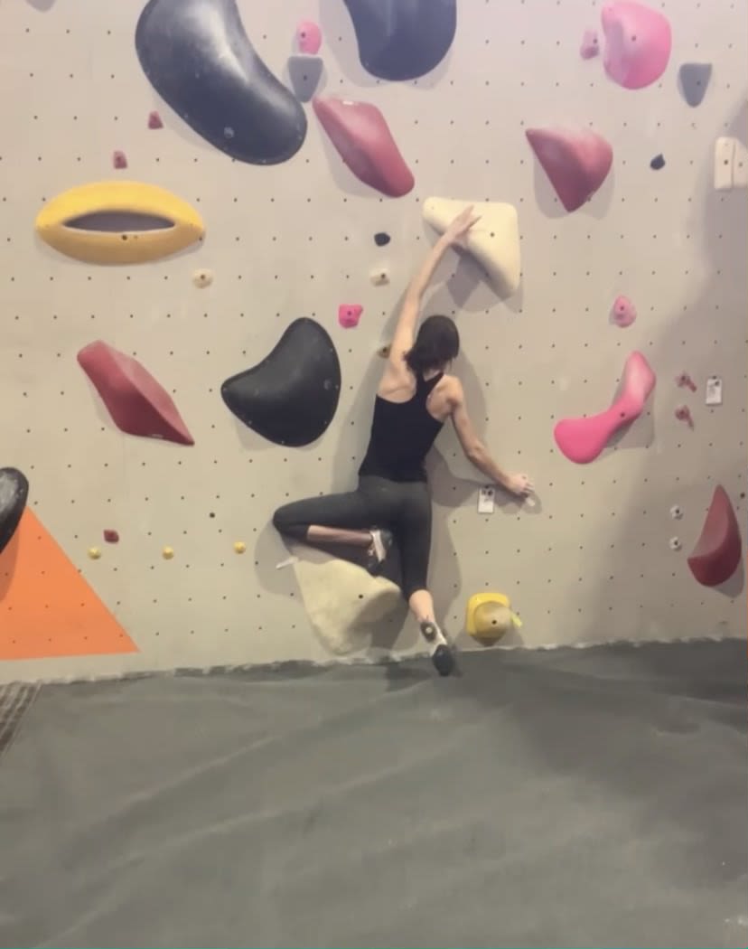 Recently started my rock climbing Journey and I have these cute